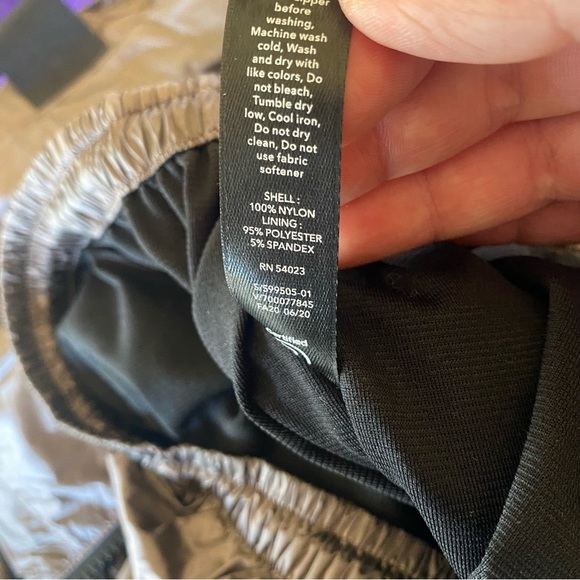 Athleta x Allyson Felix Luxe Crop Half Zip Pull Over Jacket Metallic Brown: XS - Picture 10 of 12